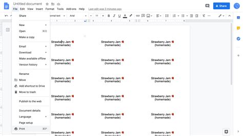 How to Print Labels in Google Sheets: A Journey Through Digital Paper Trails